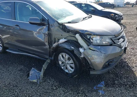 2014 Honda Cr-V Ex-L из США, поврежденный, VIN 2HKRM4H77EH603719